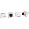 Juego de interruptores Kailh Box Brown, interruptores de teclado marrón/transparente, 35 uds.
