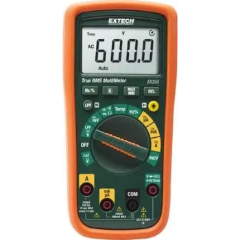 Multímetro digital de mano Extech EX355 CAT III 600 V Pantalla (cuentas): 6000 (EX355)
