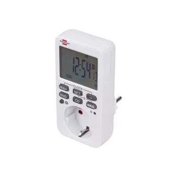 brennenstuhl Comfort-Line - interruptor de red automático - corriente alterna 230 V - 3600 vatios - conexiones de salida: 1 - blanco (1506320)