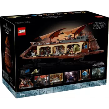 LEGO Star Wars Set Jabba's Barge 75397 – 3943 piezas, 11 minifiguras, edad 18+