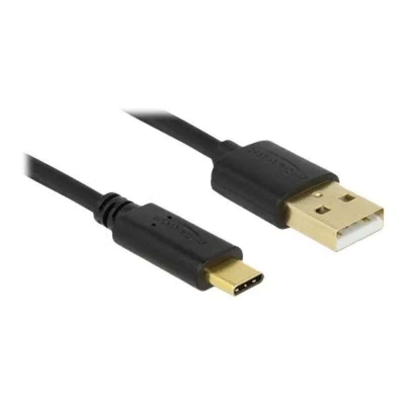 Cable USB DeLOCK 83669 USB 2.0 4 m USB A USB C negro