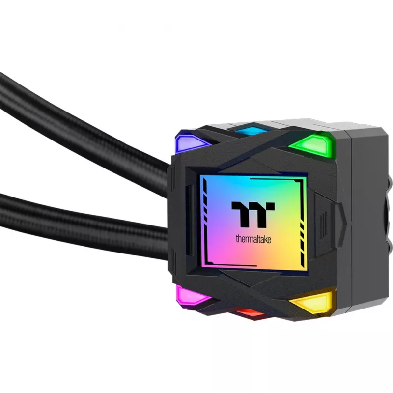 Thermaltake LA240 ARGB Kit de refrigeración líquida para placa base 12 cm Negro 1 ud.