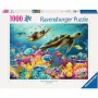 Puzle Ravensburger Mundo submarino azul 1000 piezas, adolescentes/adultos, formato estándar