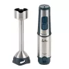 Jata JEBT1854 batidora de mano, 1500 W, 14500 rpm, cuchillas de acero inoxidable, Turbo, acero inoxidable / gris