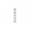 LANBERG PS0-05E-0150-W 1,5 m blanco 5 tomas 230V alargador Lanter de cobre macizo