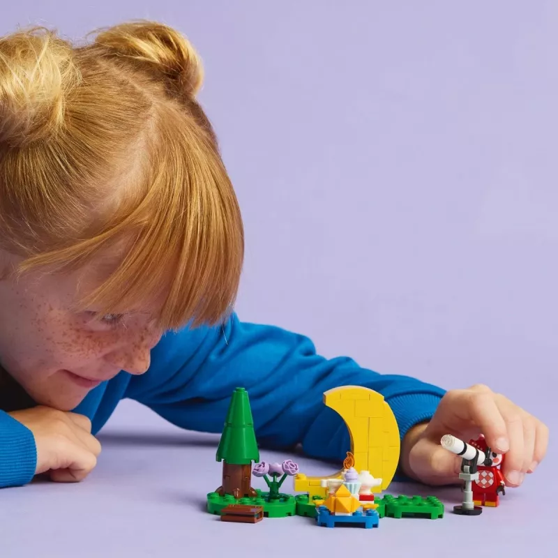 LEGO Animal Crossing Observación de estrellas con Eufemia Set 77053