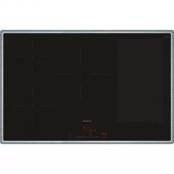 Siemens iQ700 EX845HVC1E placa de cocina negra integrada 80 cm 5 zona(s)