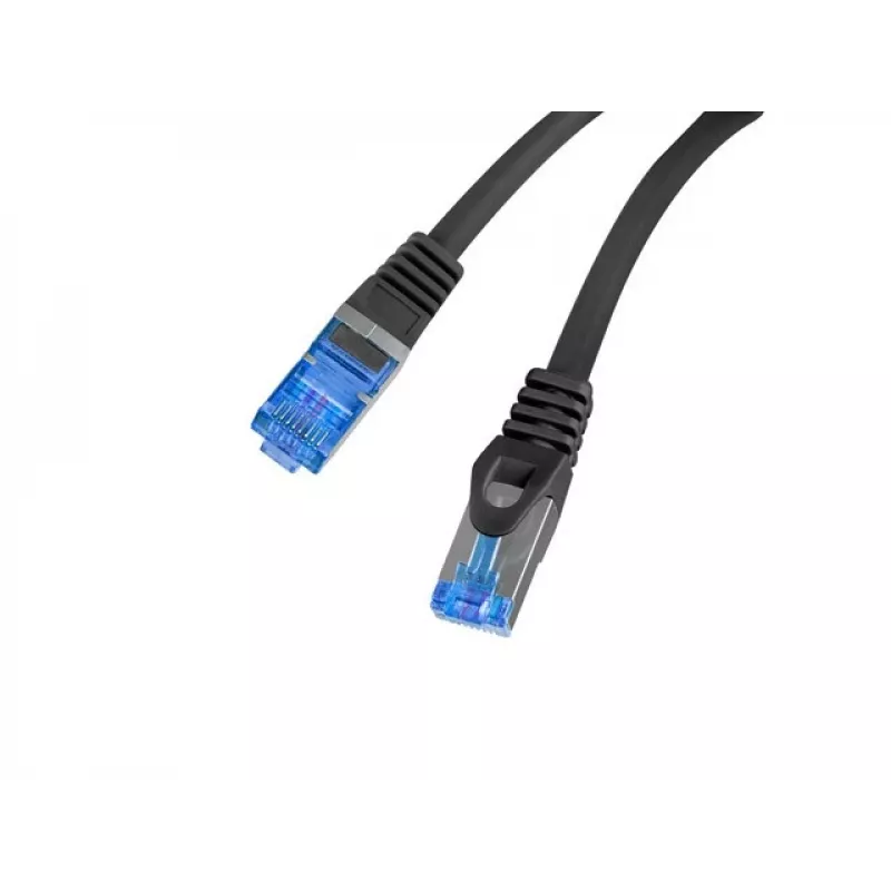 Cable de red Lanberg PCF6A-10CC-0025-BK RJ45 Cat6a 0,25m negro