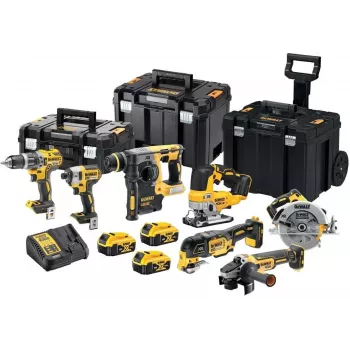 Set de herramientas a batería DeWalt DCK755P3T — kit de 14 piezas con baterías de litio-ion
