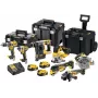Set de herramientas a batería DeWalt DCK755P3T — kit de 14 piezas con baterías de litio-ion