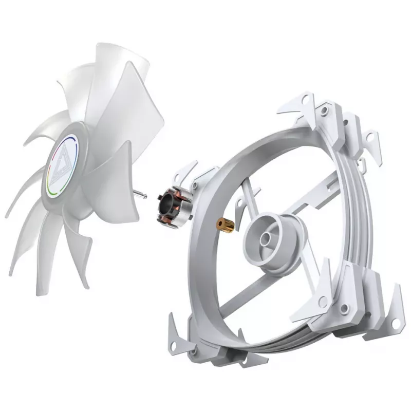 MONTECH HP140 ARGB PWM 140mm Blanco pack de 3