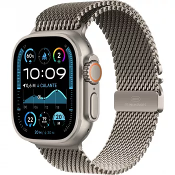 Apple Watch Ultra 2 Cell 49mm titanio natural Milanesa S