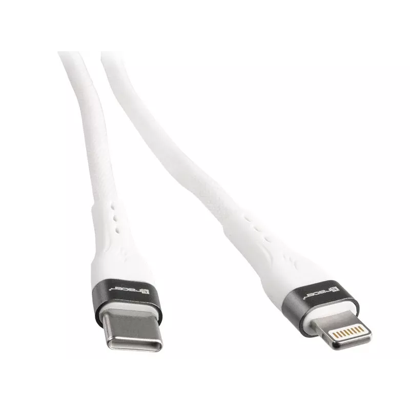 Cable Type-C - Lightning 1 m blanco