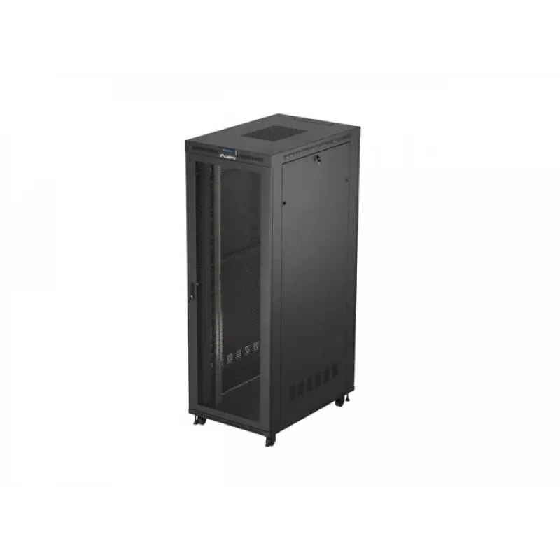 Armario rack LANBERG FF01-8247-23BL 47U armario independiente, 2343×800×1200 mm, IP20, 165 kg, carga 1200 kg