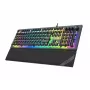 iBox Aurora K-5 Teclado USB QWERTY Plata