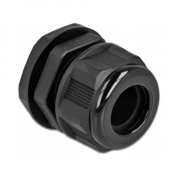 Prensaestopas DeLOCK 60367 negro plástico 2 uds.