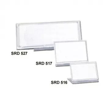 Tarjeta de mesa no especificado SRD-527/EOL 200 x 80 mm – letrero de mesa, en blanco