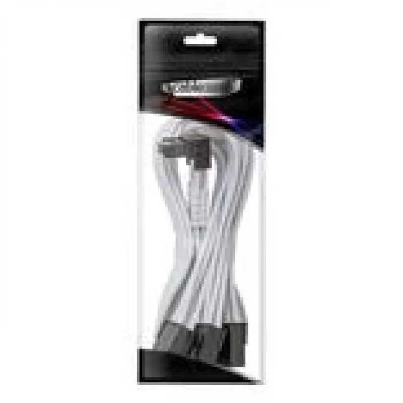 Cable CableMod Pro ModMesh 12V-2x6, 3x 8-Pin, StealthSense – blanco, Var. A