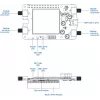 Módulo de red TELTONIKA Calyx 5G EBD050 para Raspberry Pi 5, entrada 5 V, 56 × 100,8 × 23,1 mm