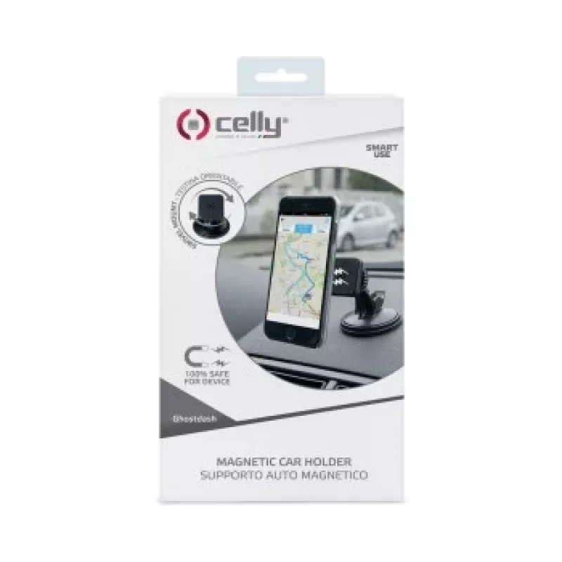 Soporte Celly GHOSTDASH soporte pasivo reproductor MP3, teléfono móvil/smartphone negro