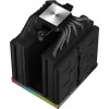 Ventilador de CPU DeepCool AK620 Digital PRO — ventilador de 120 mm, 1750 rpm, 25 dB, 12 V, compatible con LGA1700/AM5, negro