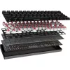 Deltaco GAM-100-DE - 65% - USB + Bluetooth - interruptor mecánico - QWERTZ - LED RGB - negro