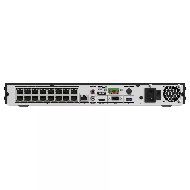 Grabador de vídeo en red Hikvision DS-7616NXI-I2/16P/VPRO 1U Negro