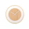 NeXtime Reloj 3046 Wood Loop, Ø30 cm, pared, madera
