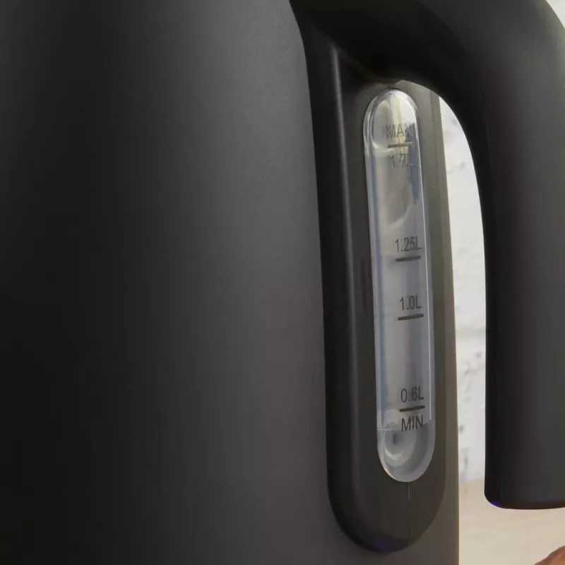 Hervidor Petra 1,7 l 3 kW negro mate