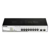 D-Link DGS-1210-08P/E Managed L2 Gigabit Ethernet (10/100/1000) Power over Ethernet (PoE) Negro