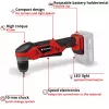 Einhell TE-AD 18 Li Solo taladro angular a batería, Power X-Change, 18 V, 45 Nm, sin batería ni cargador, rojo/negro