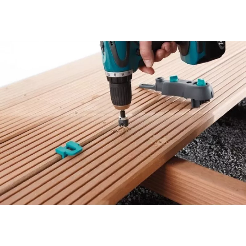 Abrazadera de viga wolfcraft GmbH set para construcción de terrazas