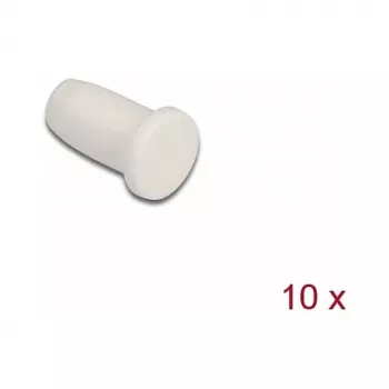 Tapa antipolvo para fibra óptica DeLOCK 86846 10 uds. blanco