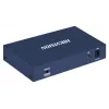 Switch de red Hikvision DS-3E0106HP-E no gestionado Fast Ethernet (10/100) con soporte PoE azul