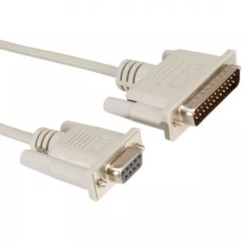 Cable de módem ROLINE 9 polos BU - 25 polos ST 6,0m (11.01.4560)