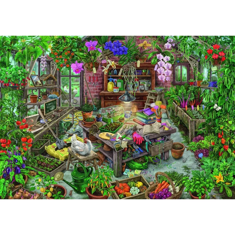 Puzle Ravensburger 16483 — 368 piezas, temática fauna, recomendado a partir de 12 años