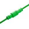Cable de alimentación CableMod PRO ModMesh 12VHPWR conector a 8-Pin PCIe 45 cm azul claro