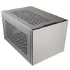Caja Mini-ITX SILVERSTONE SST-SG15S, caja compacta de aluminio plateado