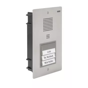 Intercomunicador/Panel de control Auerswald TFS-Dialog 313 — Estación de 3 teclas, modelo 90057