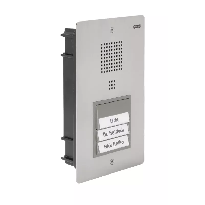 Intercomunicador/Panel de control Auerswald TFS-Dialog 313 — Estación de 3 teclas, modelo 90057