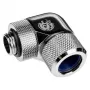 Tubería para refrigeración líquida de PC BitsPower BP-E90RMLA14 — latón, 14 mm de diámetro, plata