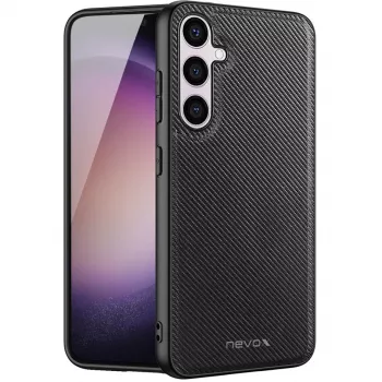 Funda nevox StyleShell NYLO Samsung Galaxy S25+ 6,8 pulgadas negra