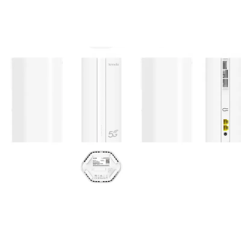 Router inalámbrico Tenda 5G01 Gigabit Ethernet de doble banda (2,4 GHz / 5 GHz) 5G blanco