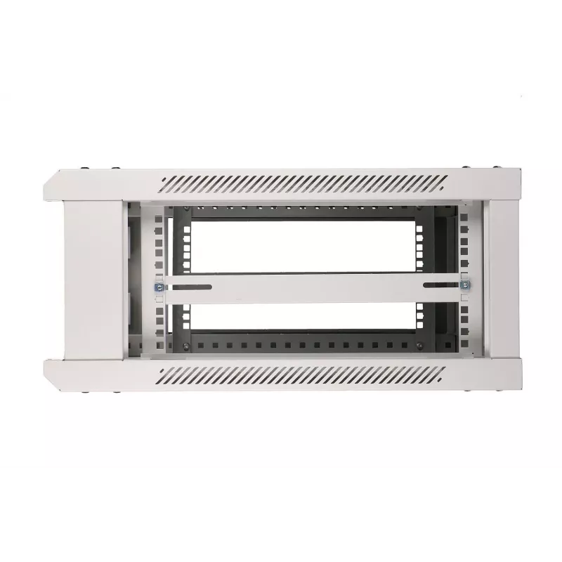 Armario rack Extralink 4U 600x600 gris montaje en pared