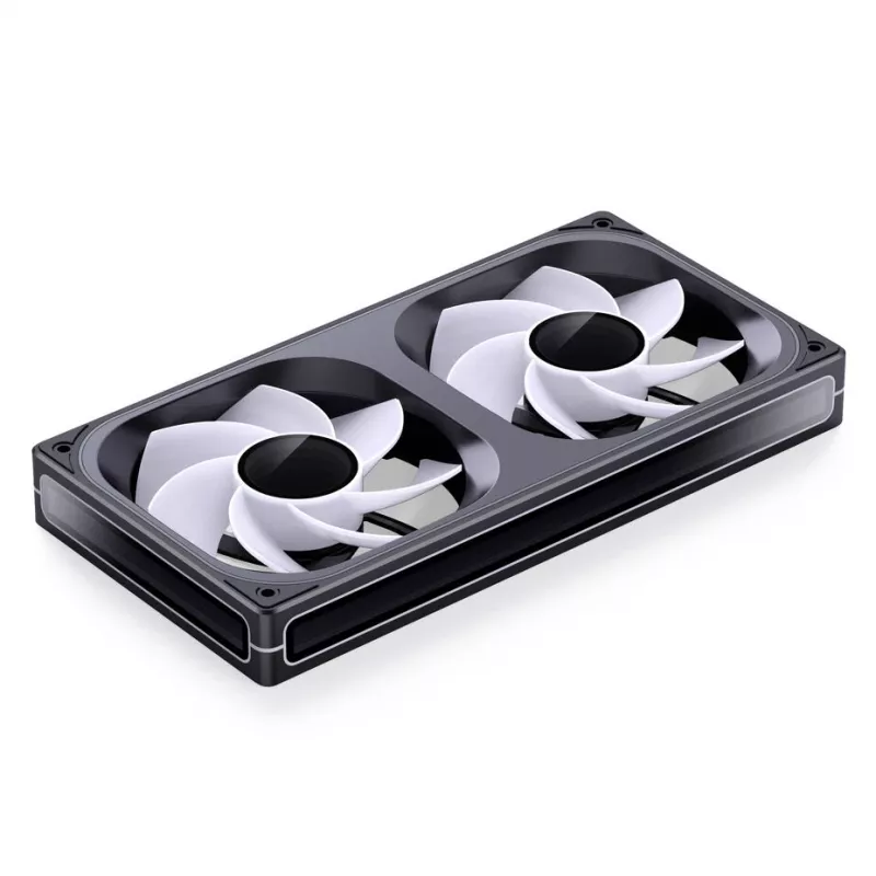 Jonsbo ZB-240BR ventilador de caja 120mm Reverse Blade ARGB PWM pack de 2 - negro