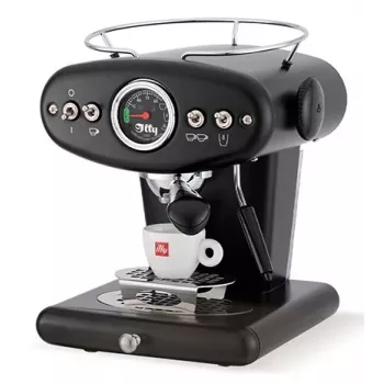 Máquina illy X1 Anniversary para café molido y cápsulas E.S.E. (negra)