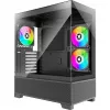 Caja semitorre ATX sin fuente de alimentación XG172 Xilence