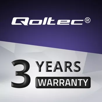 Fuente de alimentación/convertidor de tensión Qoltec 51025 para interiores negro