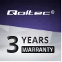 Fuente de alimentación/convertidor de tensión Qoltec 51025 para interiores negro
