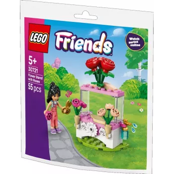 Blocks Friends 30721 Soporte de flores con rosas